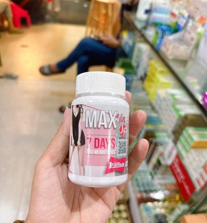 Giảm cân Max 7 Day -Hỗ Trợ Đốt Cháy Mỡ Thừa, Lấy Lại Vóc Dáng Thon Gọn