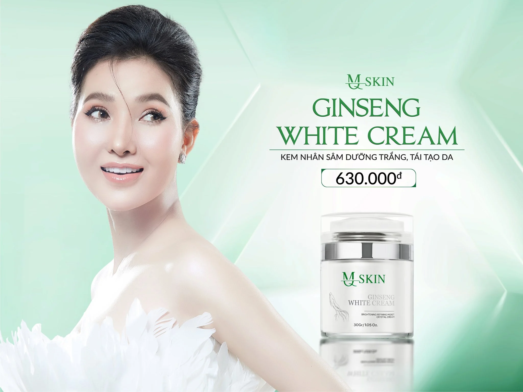 Kem Face Nhân Sâm MQ Skin