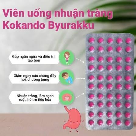 Công dụng của Viên uống nhuận tràng Kokando