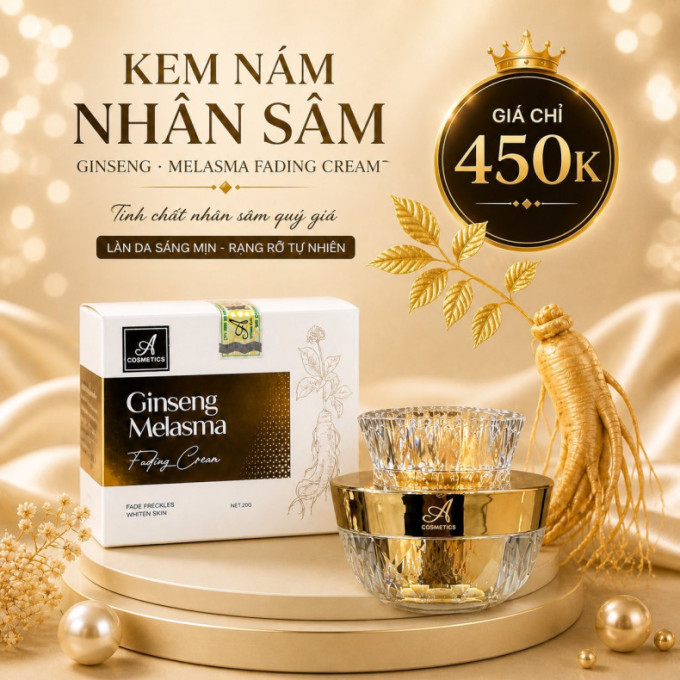 Ưu điểm nổi bật của Kem Face Nám Ginseng Melasma
