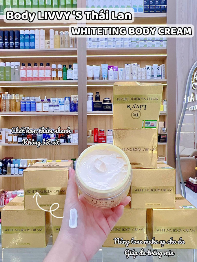 Kem Body Livys Vàng có tốt không?