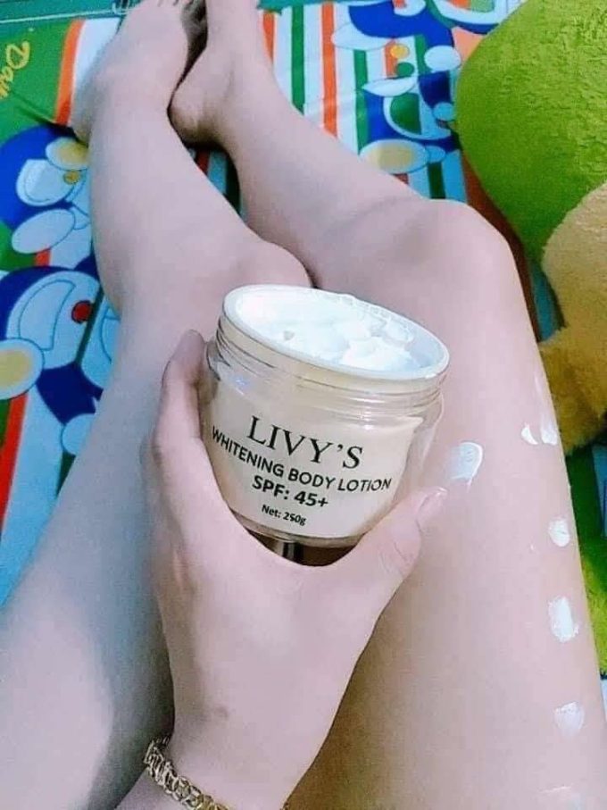 Lưu ý khi sử dụng Kem Body Livys Vàng