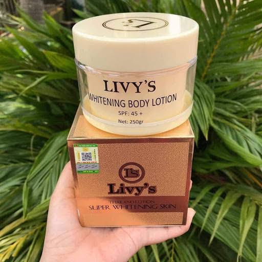 Kem Body Livy’s Vàng Thái Lan – Dưỡng Sáng Da, Mềm Mịn