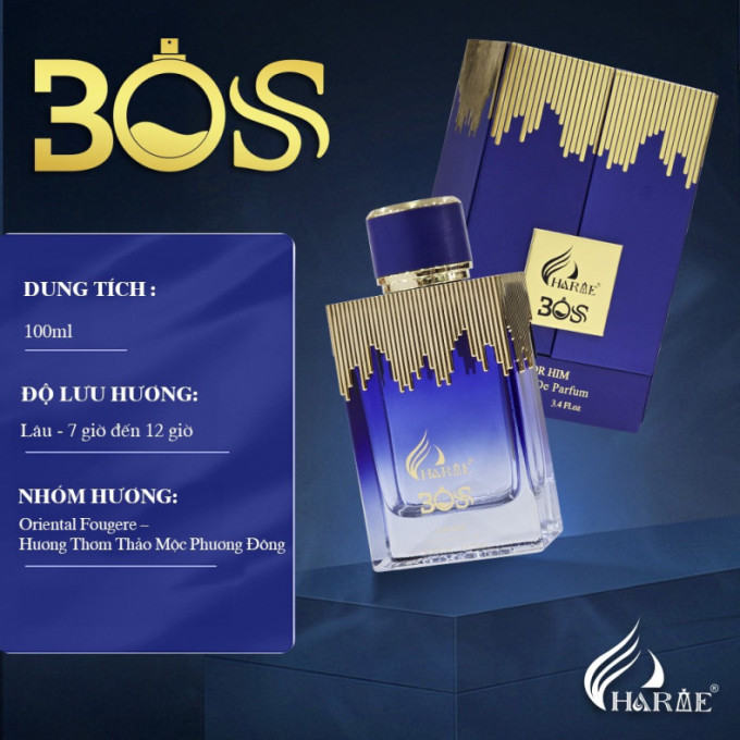 Hướng dẫn sử dụng nước hoa Charme Boss