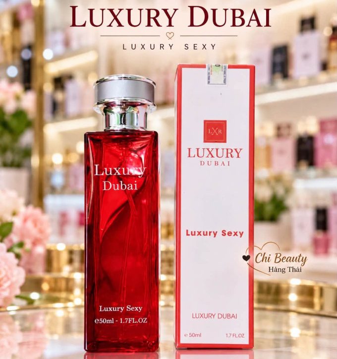 Nước Hoa Luxury Dubai Sexy 50ml – Hương Thơm Nữ Ngọt Ngào, Quyến Rũ